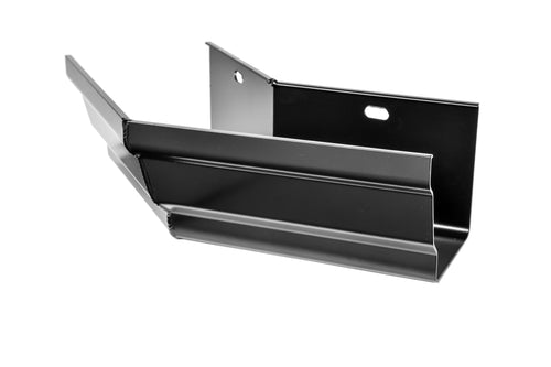 125x100mm Moulded Ogee SL Gutter External 135° Angle - Black